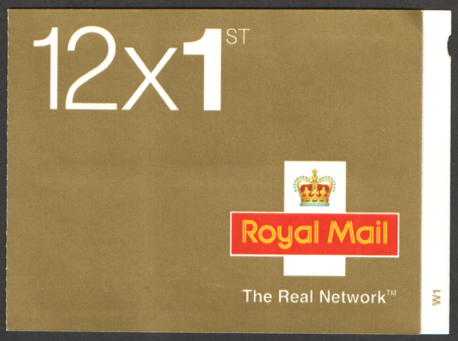 (image for) MF4 / SB1(8)A Cyl W1 (W1) 2003 Walsall 12 x 1st Class Booklet